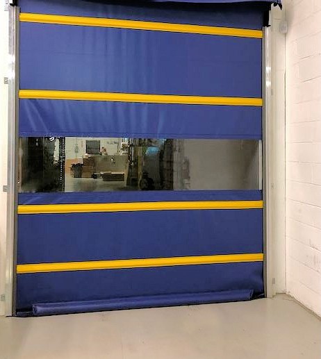 industrial roll up door curtain