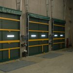 loading bay mesh screen doors