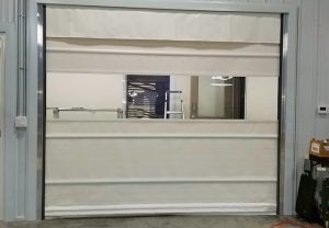 manual roll up curtain door