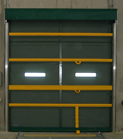 roll up mesh screen door industrial