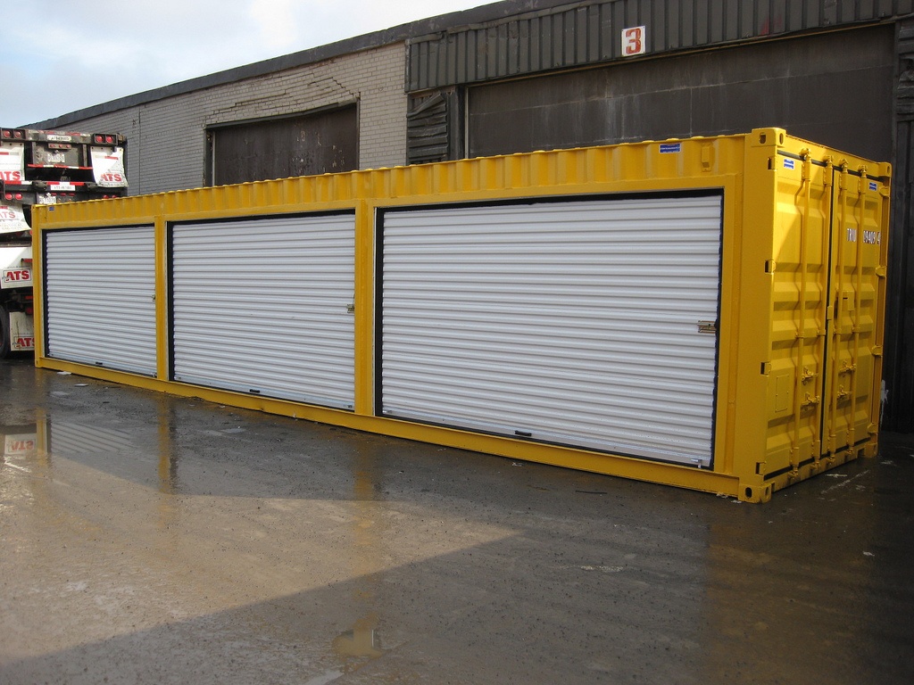 Custom Container Roll-Up Doors And Windows