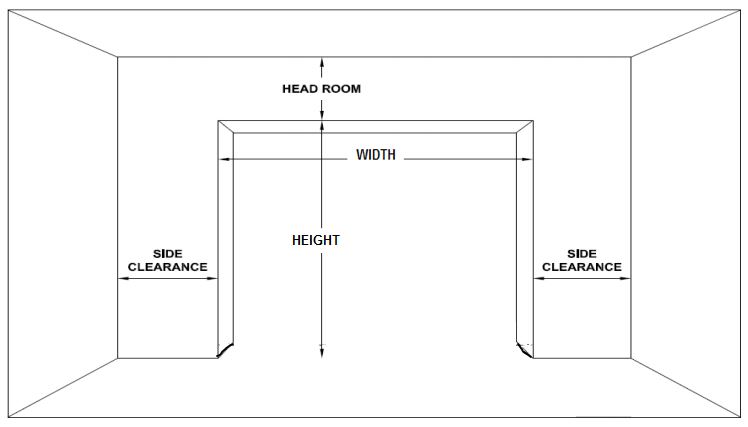 Break-Away Dock Doors c;ear opemomg