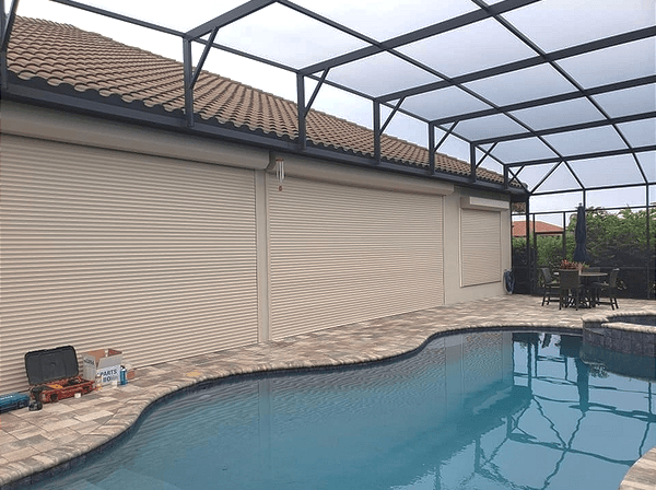 Roll-Up Hurricane Shutters