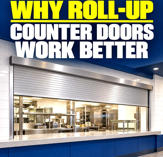 Roll Up Counter Doors Benefits